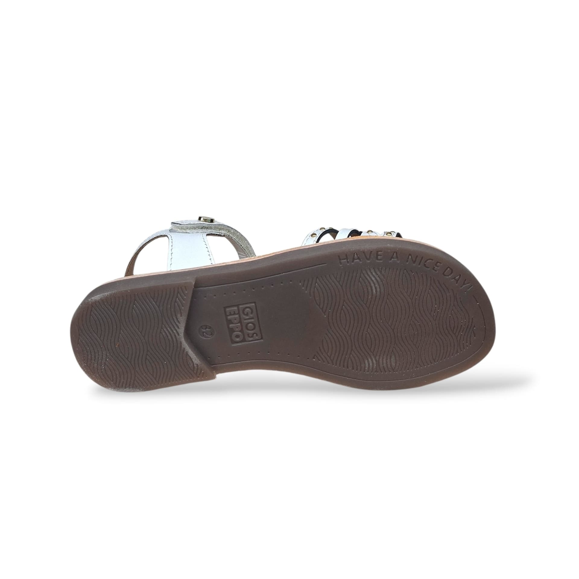 Sandali Ragazza GIOSEPPO YSTAD 78944 – Bianco in Pelle | Velcro per un Look Fresco e Moderno - 5