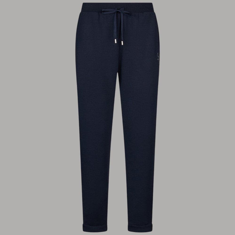 Pantaloni Liu Jo Scuba con Logo Ricamato e Cintura Elastica - 5