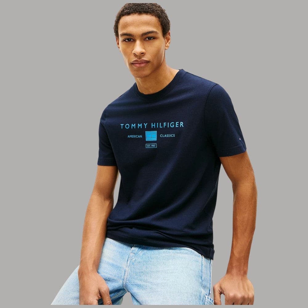 Tommy Hilfiger T-shirt Cotone Regular Fit con Logo Iconico - 2