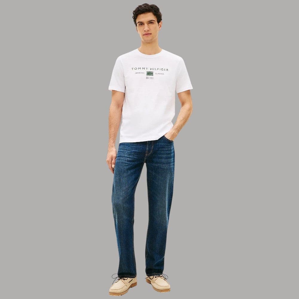 Tommy Hilfiger T-shirt Cotone Regular Fit con Logo Iconico - 11