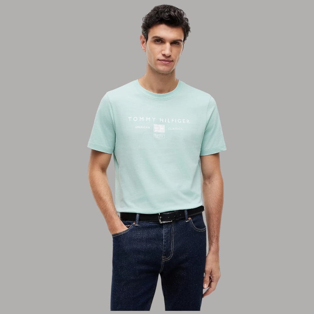 Tommy Hilfiger T-shirt Cotone Regular Fit con Logo Iconico - 13
