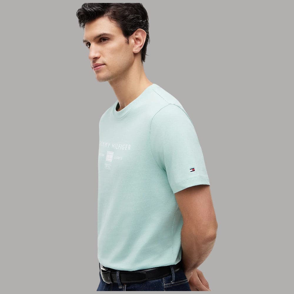 Tommy Hilfiger T-shirt Cotone Regular Fit con Logo Iconico - 15