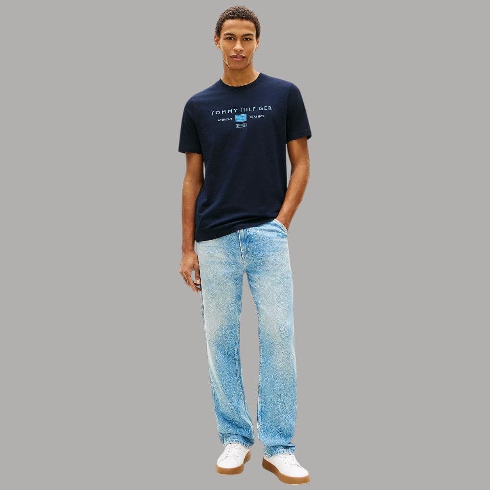 Tommy Hilfiger T-shirt Cotone Regular Fit con Logo Iconico - 3