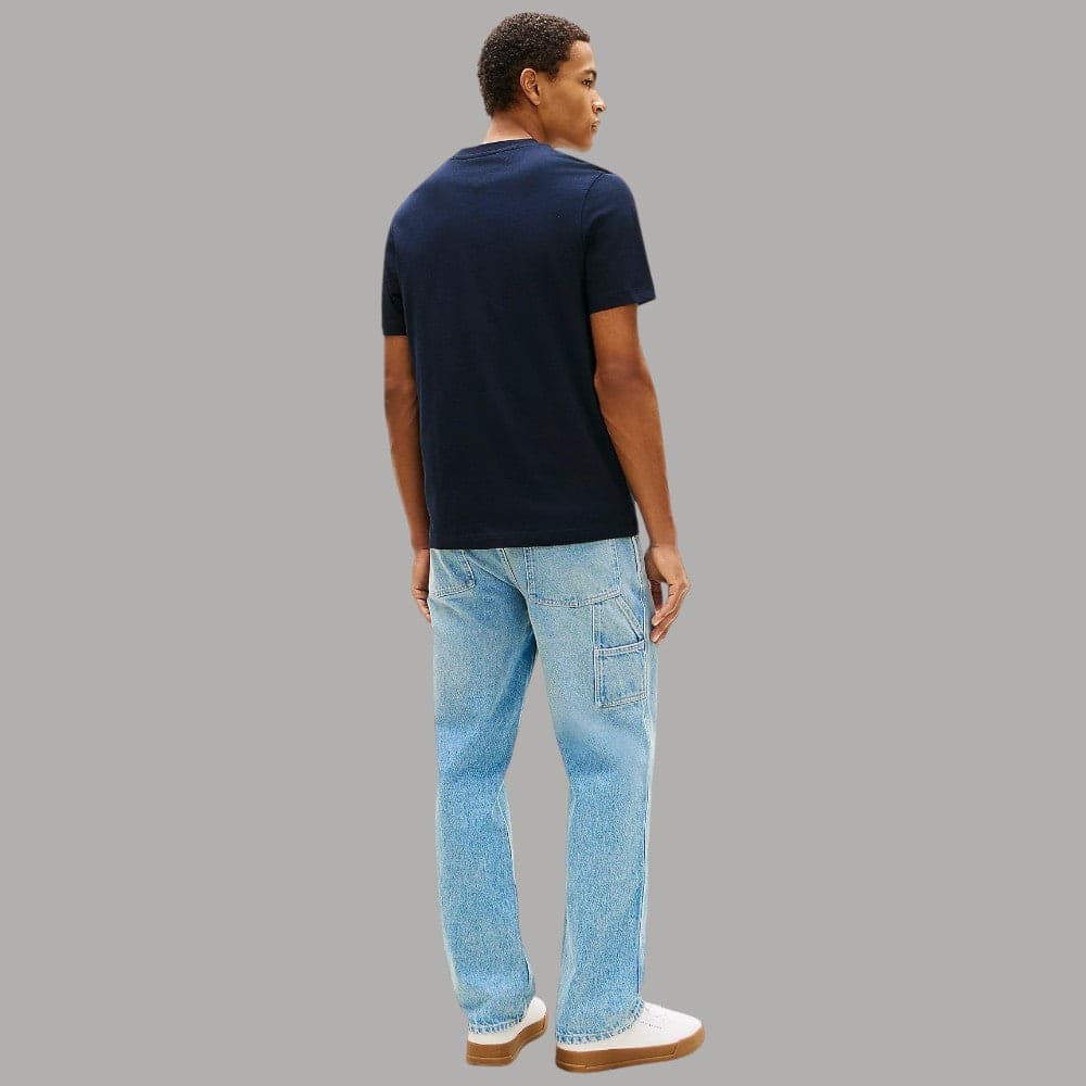 Tommy Hilfiger T-shirt Cotone Regular Fit con Logo Iconico - 4