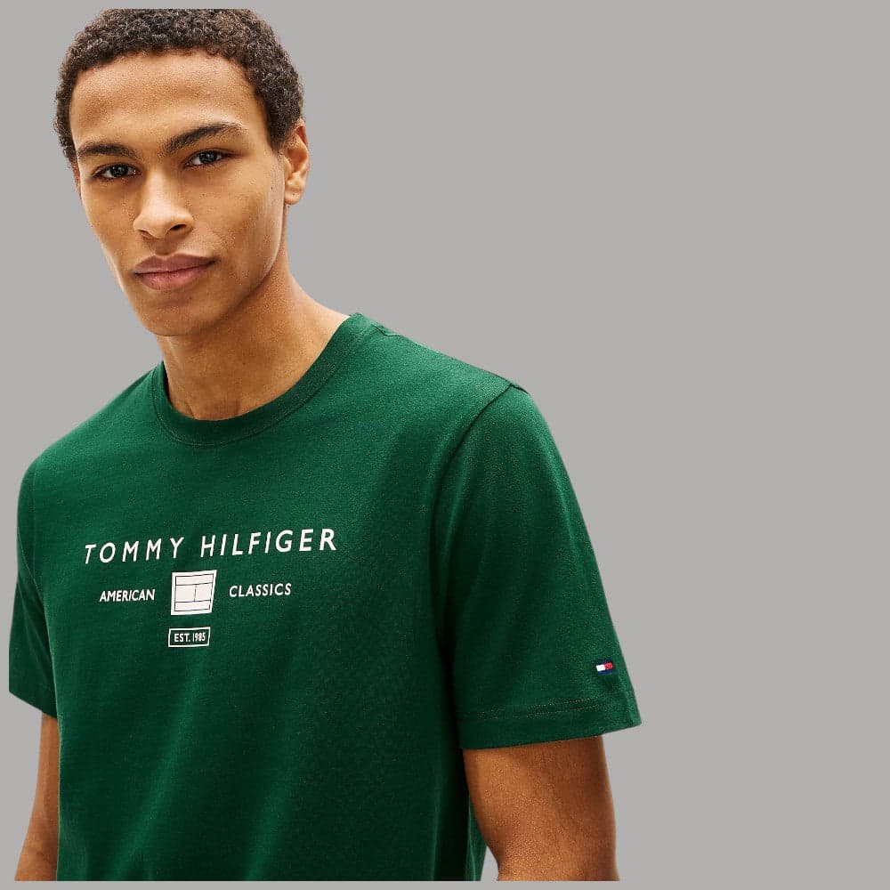 Tommy Hilfiger T-shirt Cotone Regular Fit con Logo Iconico - 6