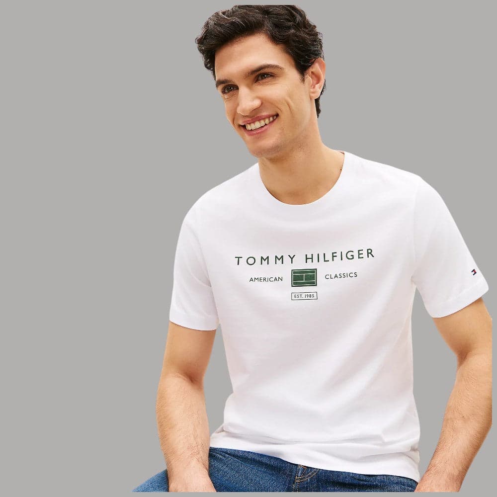 Tommy Hilfiger T-shirt Cotone Regular Fit con Logo Iconico - 10