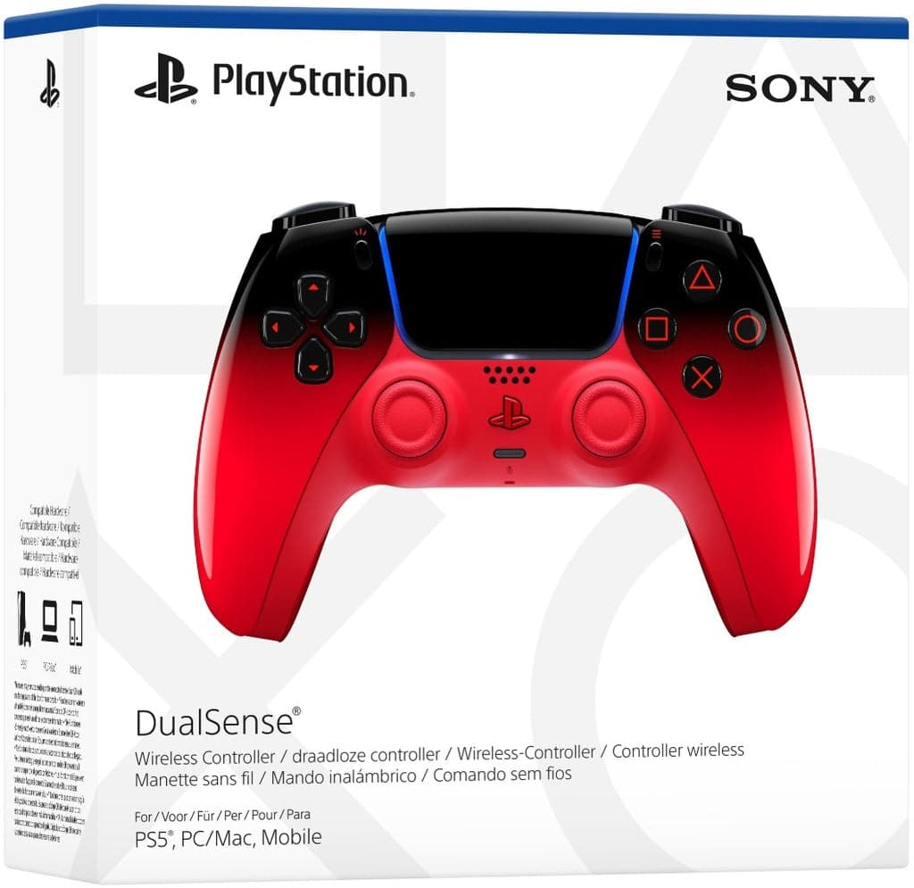 Controller Wireless Dualsense Techno Red PS5 - 3