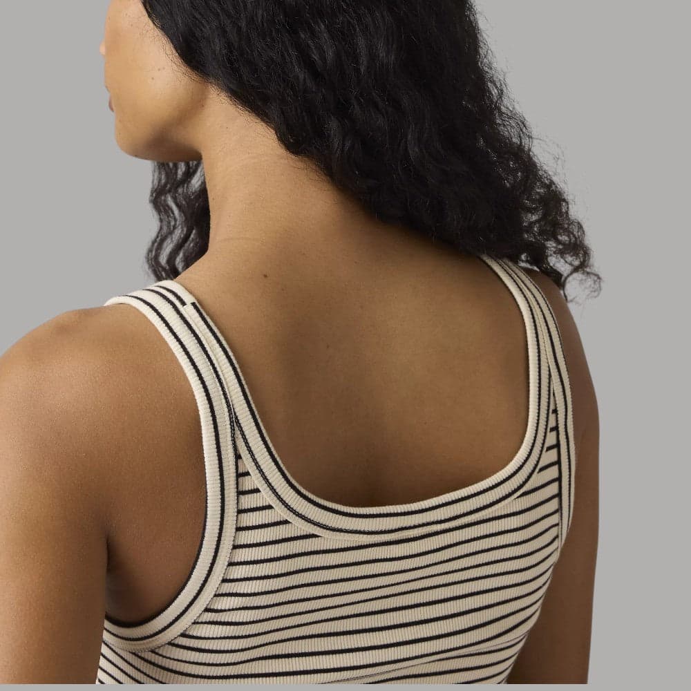 Canotta Levi's Slim a Righe in Morbida Maglia Coste - 3