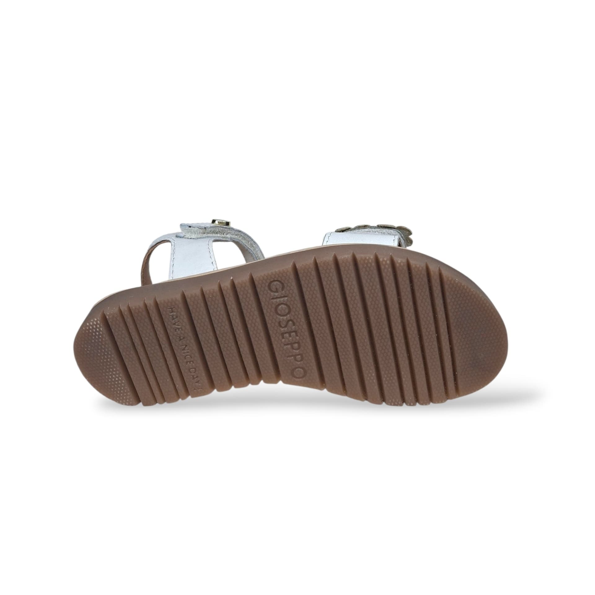 Sandali Bambina GIOSEPPO GRADINA 78825 – Bianco in Pelle Premium | Velcro per un Look Elegante dalla 26 alla 39 - 5