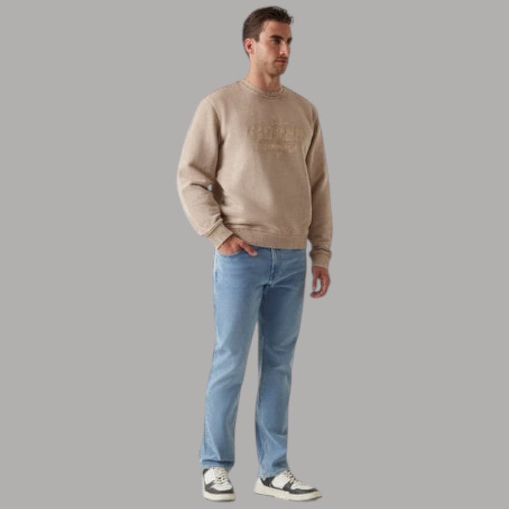 Guess Jeans Uomo Rodeo Straight Fit Elasticizzati Used Look - 4