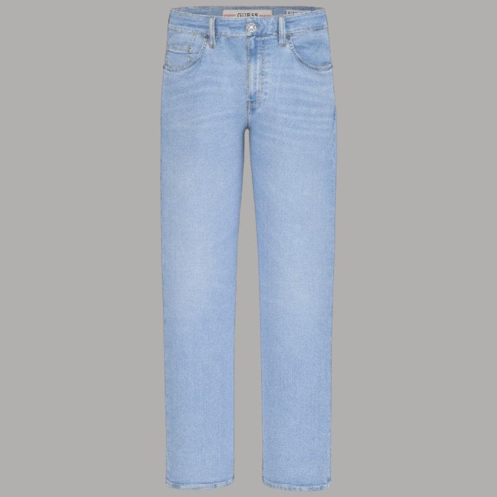 Guess Jeans Uomo Rodeo Straight Fit Elasticizzati Used Look - 2