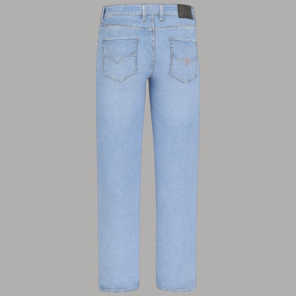 Guess Jeans Uomo Rodeo Straight Fit Elasticizzati Used Look - 3