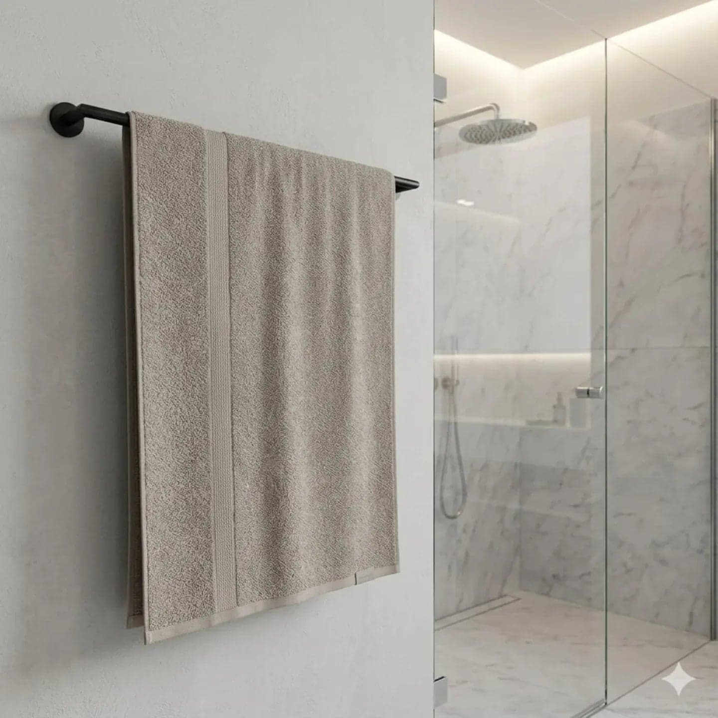 Telo Bagno Maestri Cotonieri Eternity 90x140 cm in Spugna di Cotone - 2