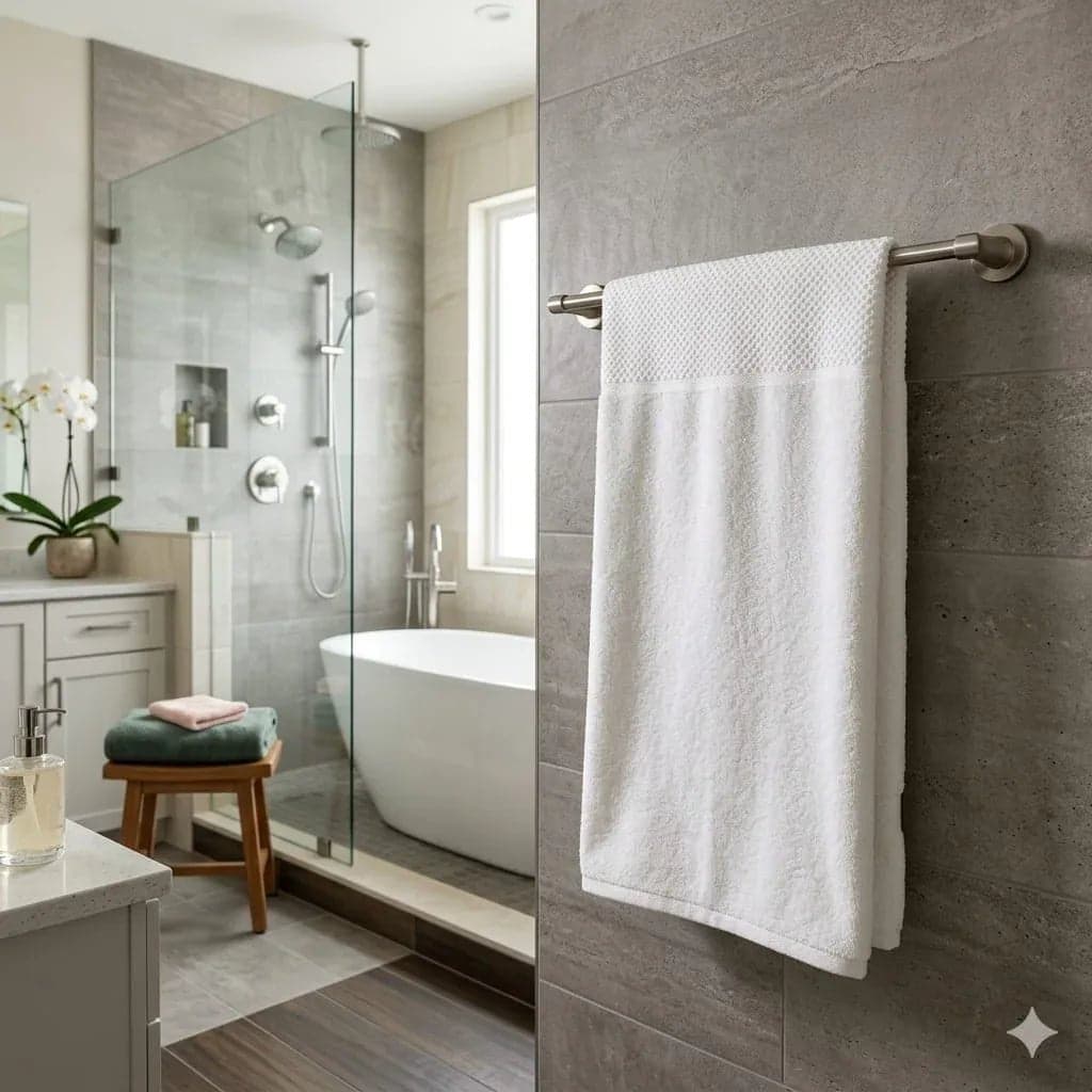 Telo Bagno Maestri Cotonieri Eternity 90x140 cm in Spugna di Cotone - 18
