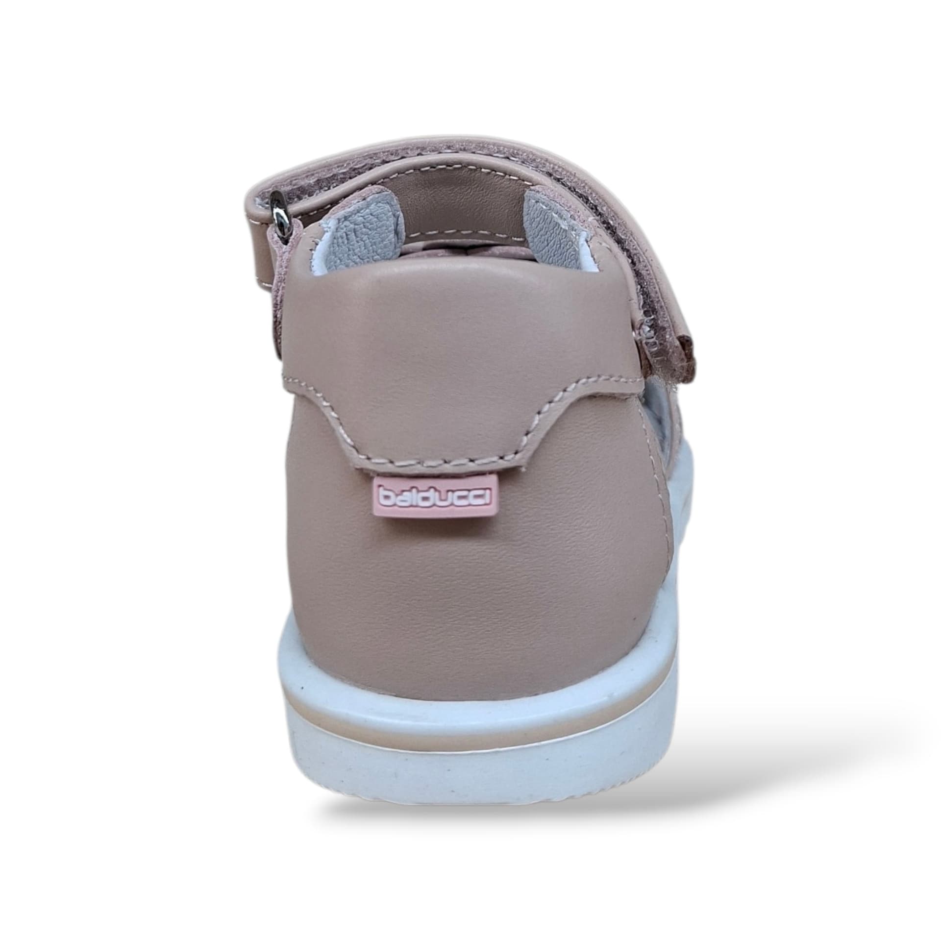 Sandali Tallonati Primi Passi Balducci Cita 7364 Cipria – Pelle con Velcro - 3