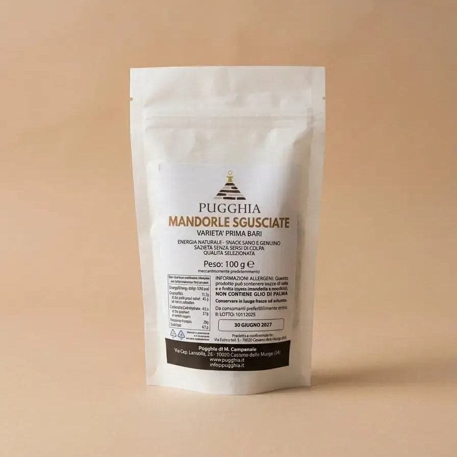 Mandorle Pugliesi Sgusciate - Varietà “Prima Bari” – 100g - 3