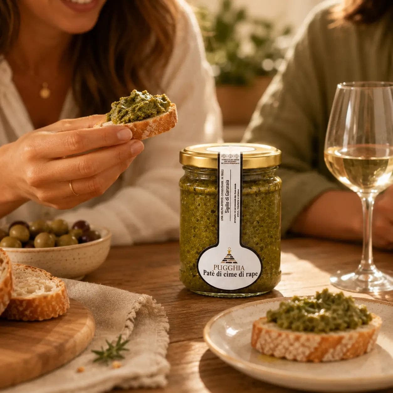 Patè di Cime di Rapa in Olio EVO 180g - 2