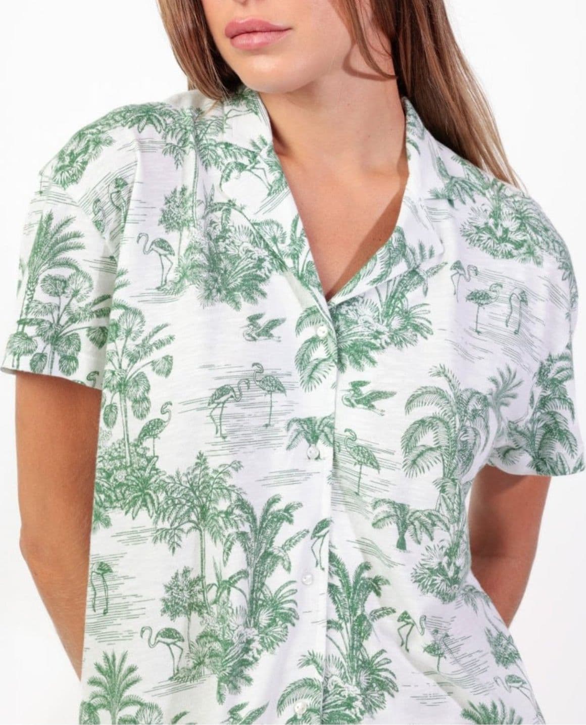 Pigiama Donna Admas 64129 Summer Paradise con Pantaloncino Primavera/Estate - 2