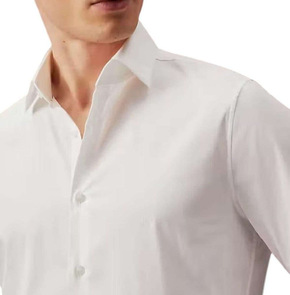 Calvin Klein camicia bianco panna slim fit K10K108229 - 2