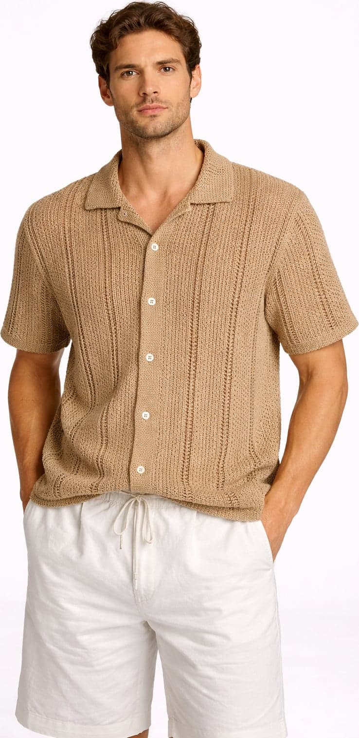Camicia m/m crochet