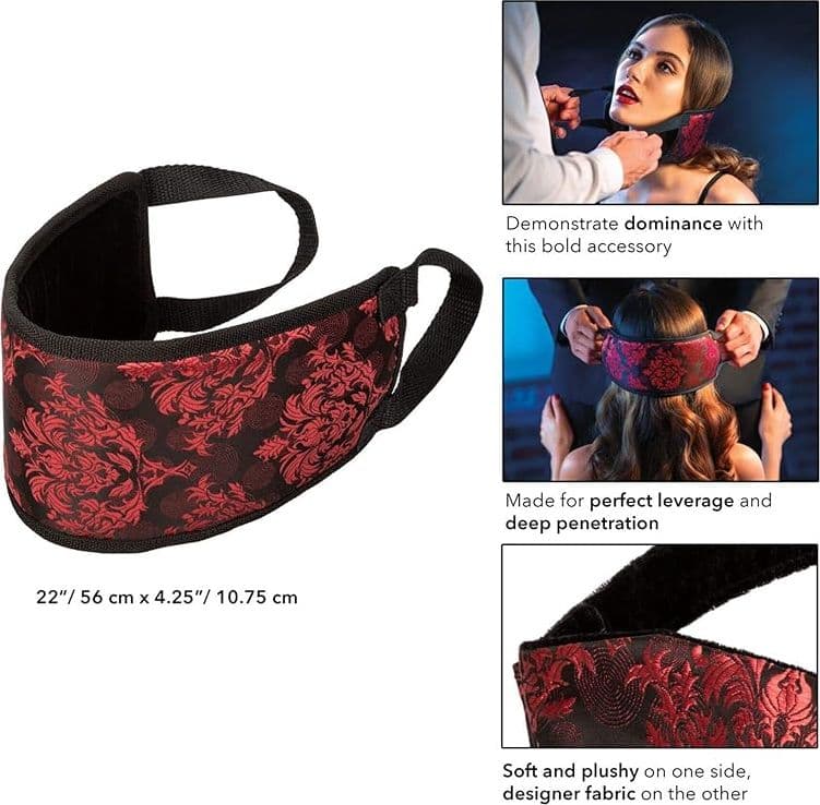Scandal Come Closer BJ Strap Fascia Supporto Coppia con Maniglie Soft stampa - 5