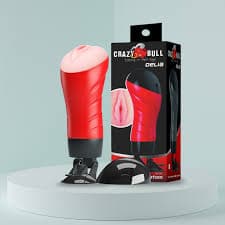 Baile Pretty Love Crazy Bull Delia – Vagina Masturbatore Vibrante con Ventosa 12 Funzioni - 12