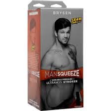 Doc Johnson Main Squeeze Brysen ano Masturbatore Realistico ULTRASKYN con Pressione Regolabile