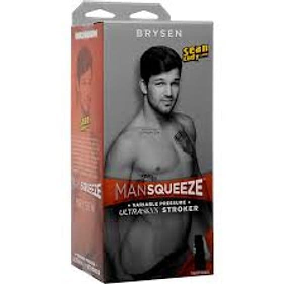 Doc Johnson Main Squeeze Brysen ano  Masturbatore Realistico ULTRASKYN con Pressione Regolabile - 9
