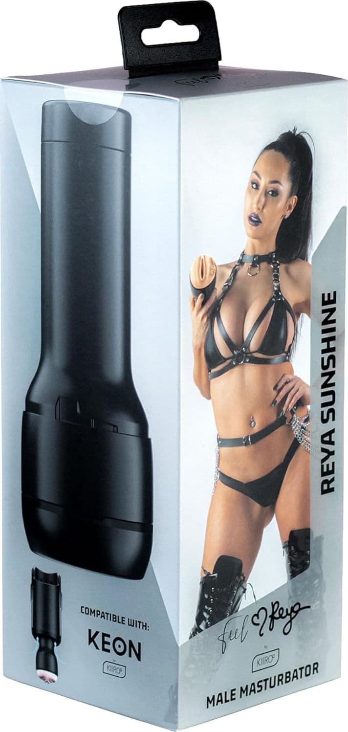 Kiiroo Feel Reya Sunshine vagina Stroker Realistico Stars Collection masturbatore uomo - 10