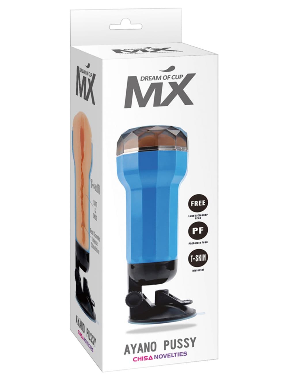 MX Dream Cup Ayano Pussy vagina Masturbatore uomo Realistico Vibrante con Custodia 26 cm - 7