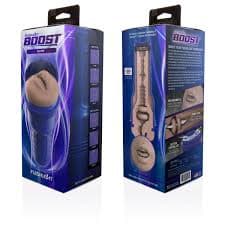 Fleshlight Boost Blow Masturbatore Orale Realistico Tecnologia Turbo Tech bocca - 13