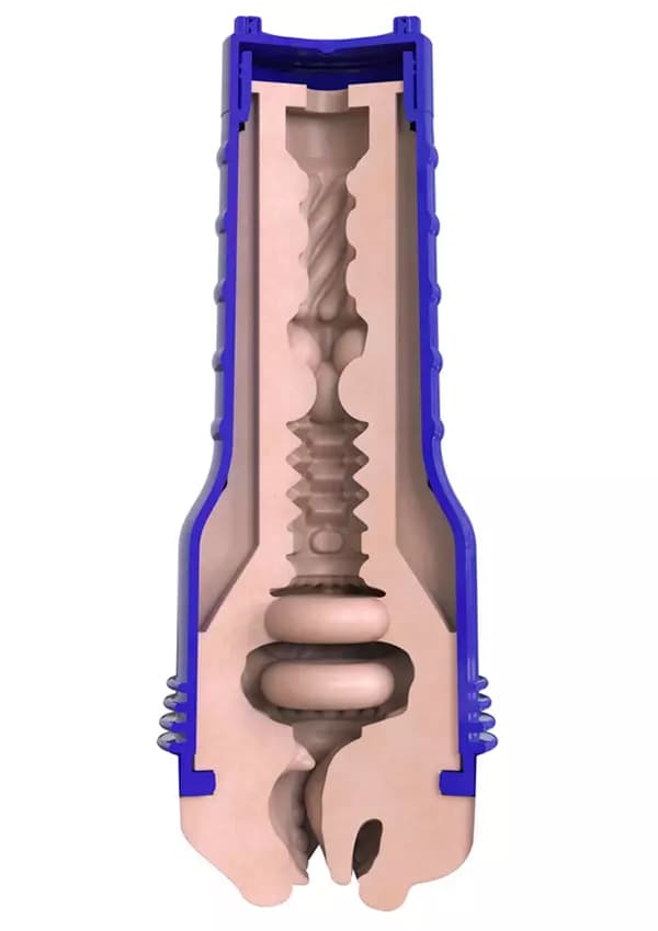 Fleshlight Boost Blow Masturbatore Orale Realistico Tecnologia Turbo Tech bocca - 5