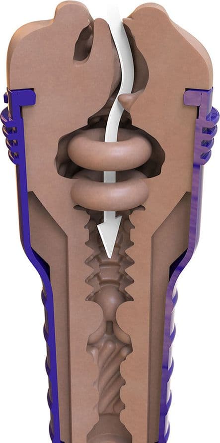 Fleshlight Boost Blow Masturbatore Orale Realistico Tecnologia Turbo Tech bocca - 8