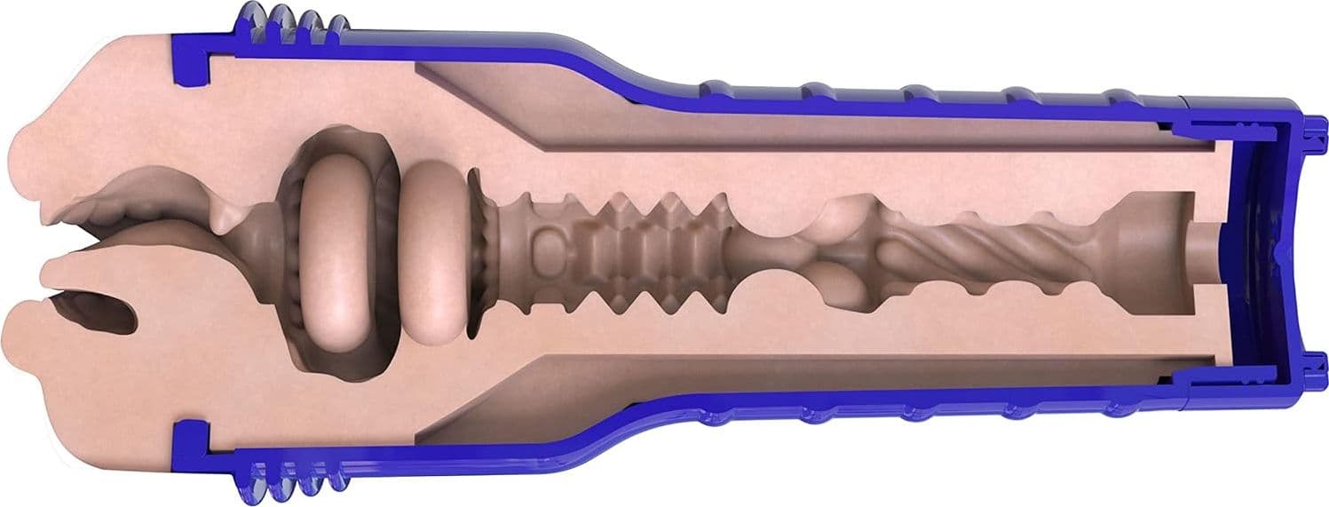 Fleshlight Boost Blow Masturbatore Orale Realistico Tecnologia Turbo Tech bocca - 10