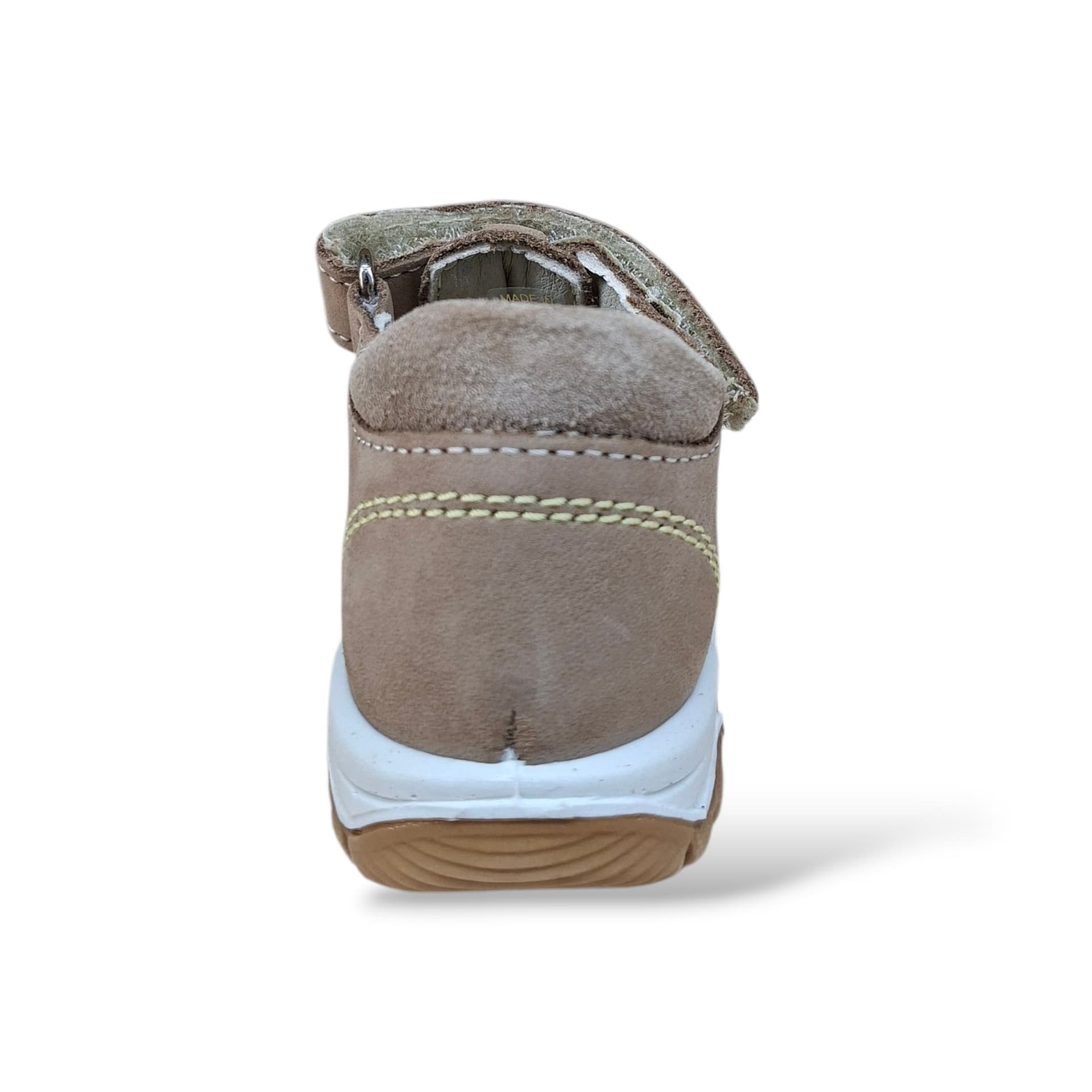 Scarpe Ragnetto Primi Passi Bambini Balocchi Ciciban Teddy Beige – Pelle Velcro - 3