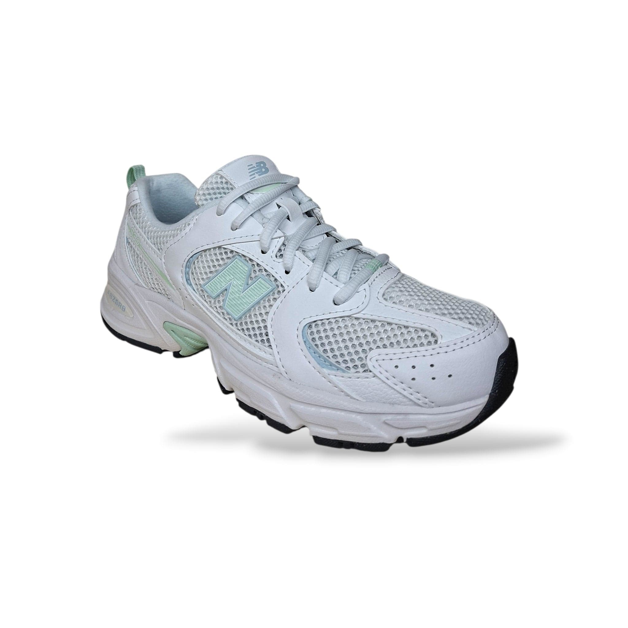 Sneakers Bambino New Balance 530 Bianche Verde Chiaro | Stile Rétro Comfort Quotidiano - 7