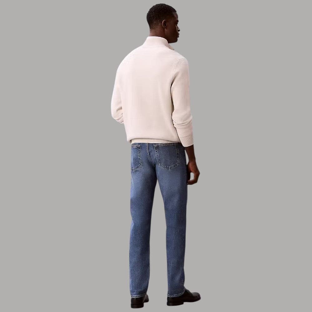 Jeans Calvin Klein Slim Uomo Elasticizzati Gamba Dritta Denim - 4