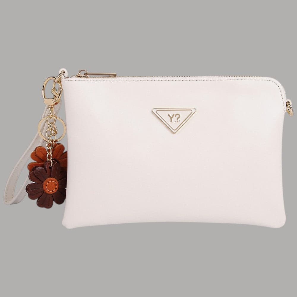 Ynot Tracolla Moonlight XS Pochette Eco Pelle Elegante e Leggera Bianco - 1