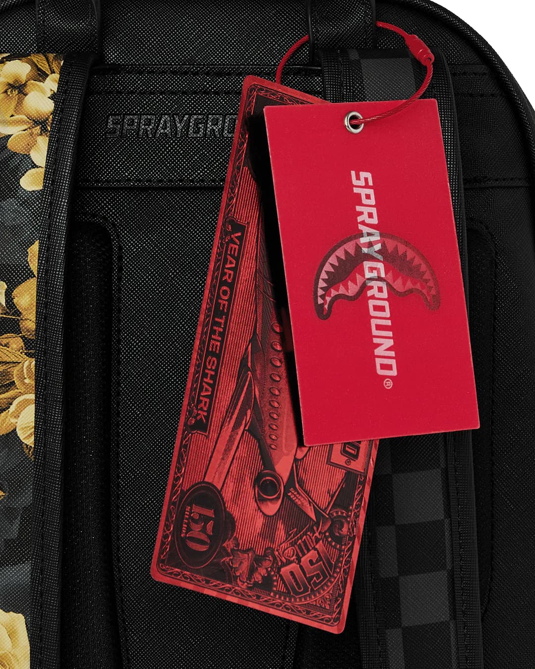 SPRAYGROUND ZAINO ART.B9003NSZ  GOLD FIORI - 6