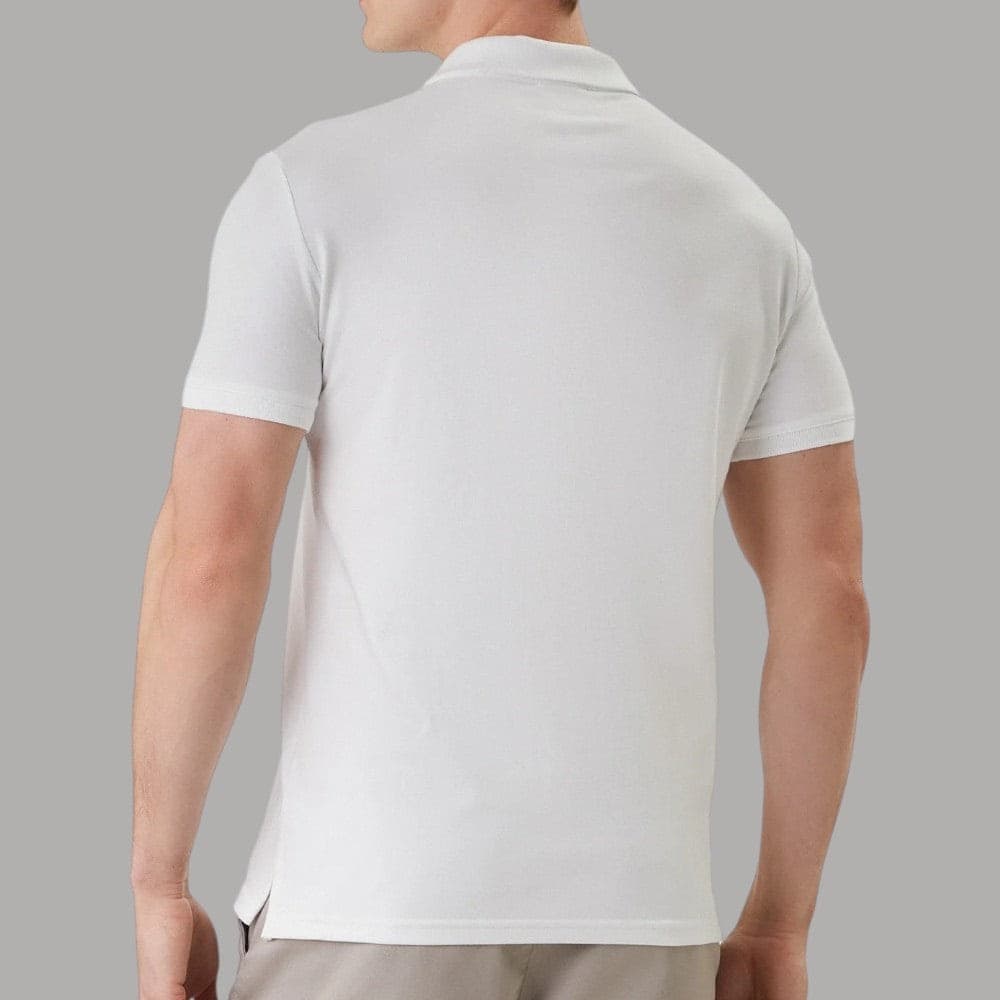 Polo Calvin Klein Slim Fit Uomo in Piquè con Logo Ricamato - 4