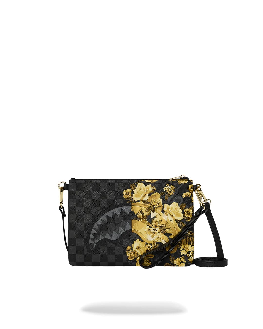 SPRAYGROUND-POUCHETTE ART.B9006NSZ GOLD FIORI - 6