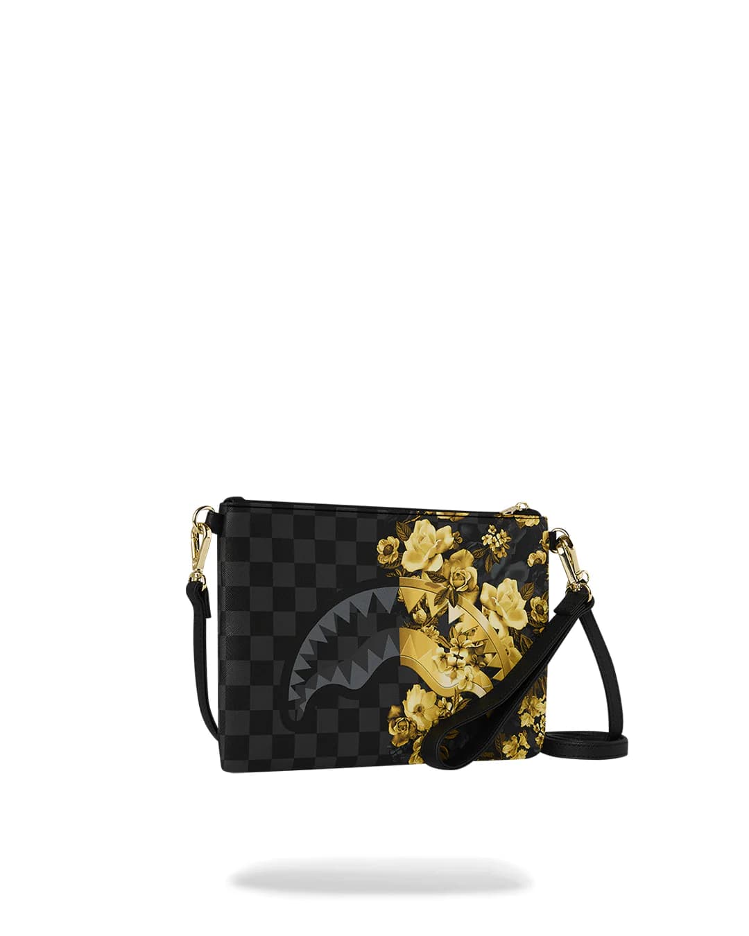 SPRAYGROUND-POUCHETTE ART.B9006NSZ GOLD FIORI - 2