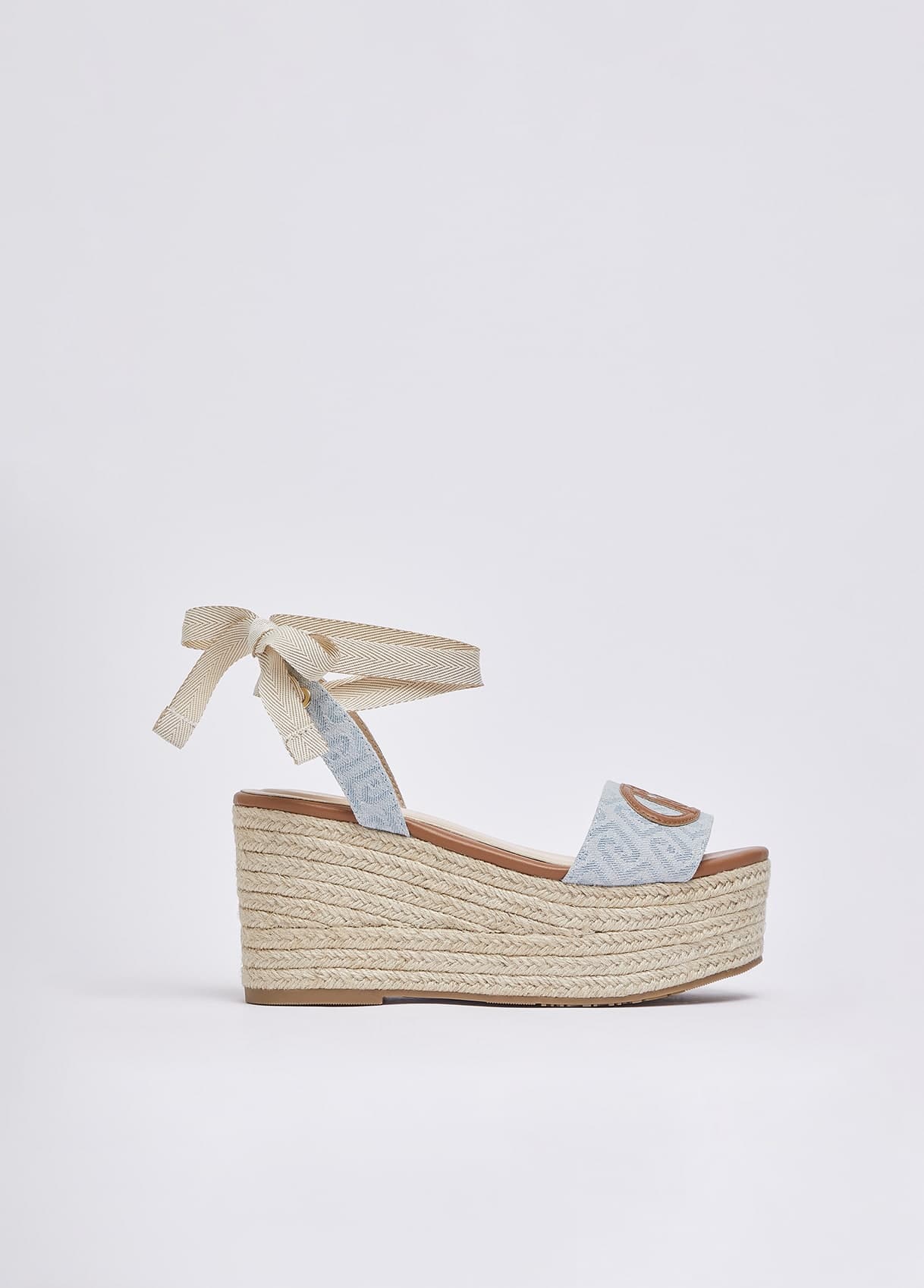LIU-JO SANDALO ZEPPA ART.SA6085TX DENIM - 1