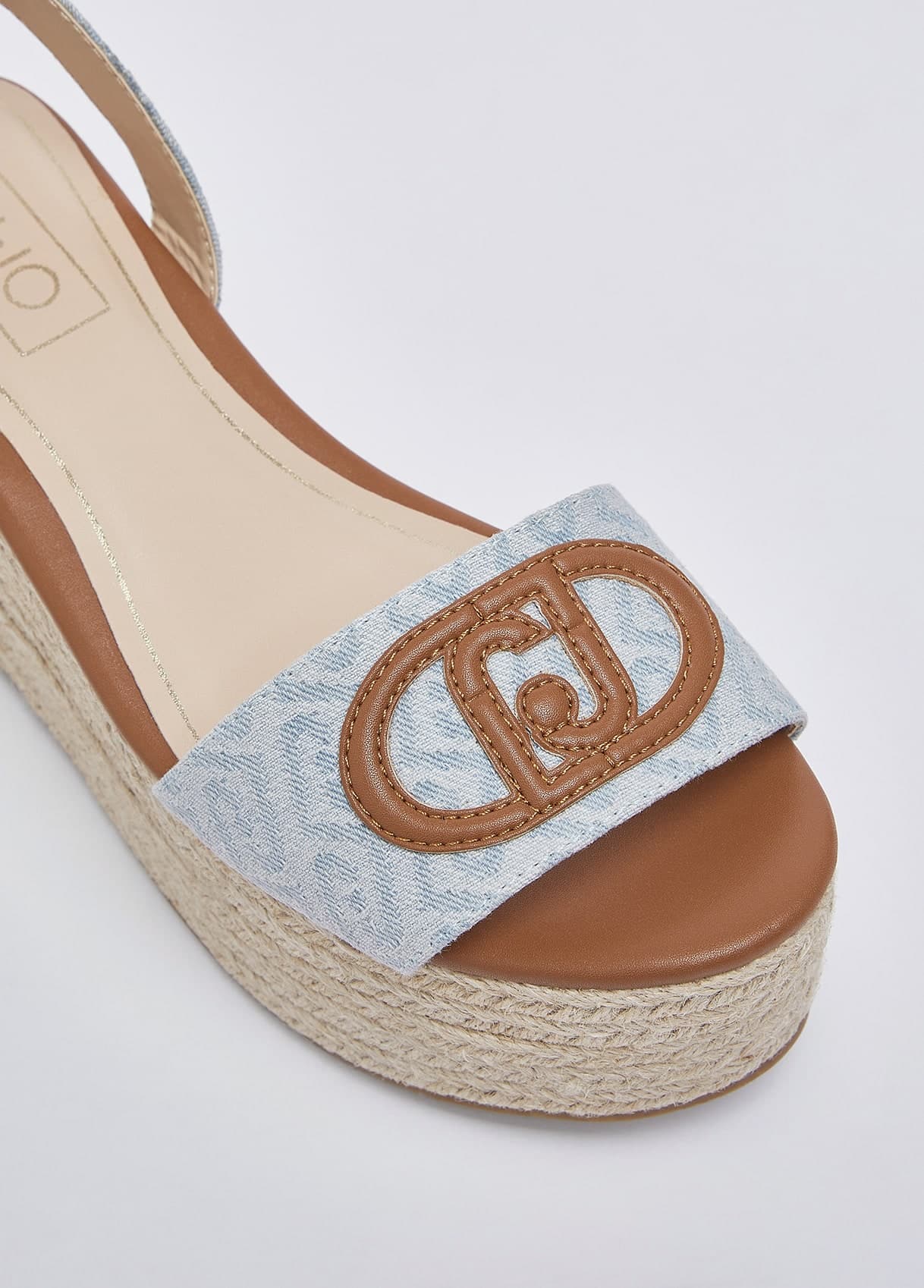 LIU-JO SANDALO ZEPPA ART.SA6085TX DENIM - 5