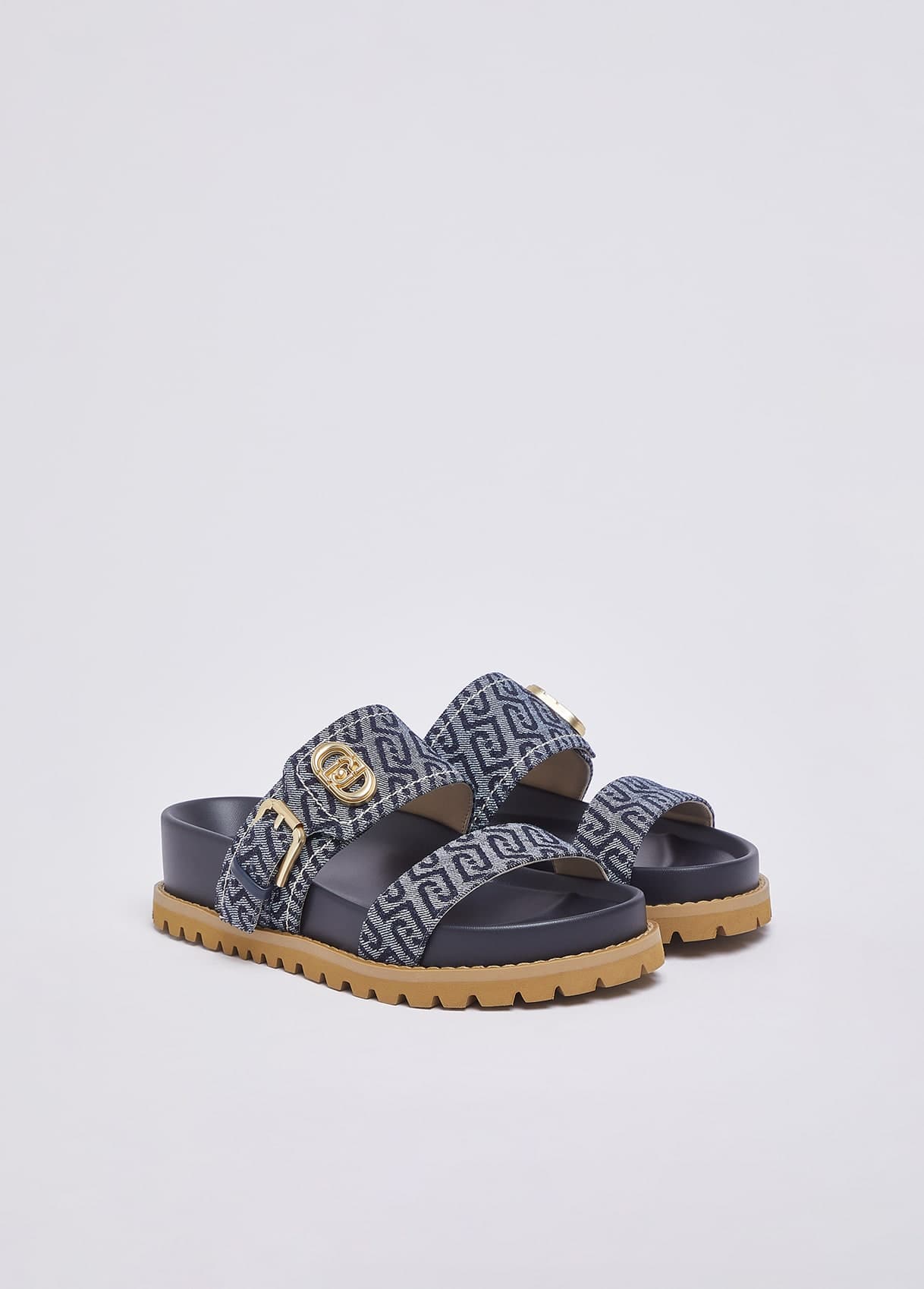 LIU-JO SANDALO ART.SA6109TX BLU MON0GRAM - 2