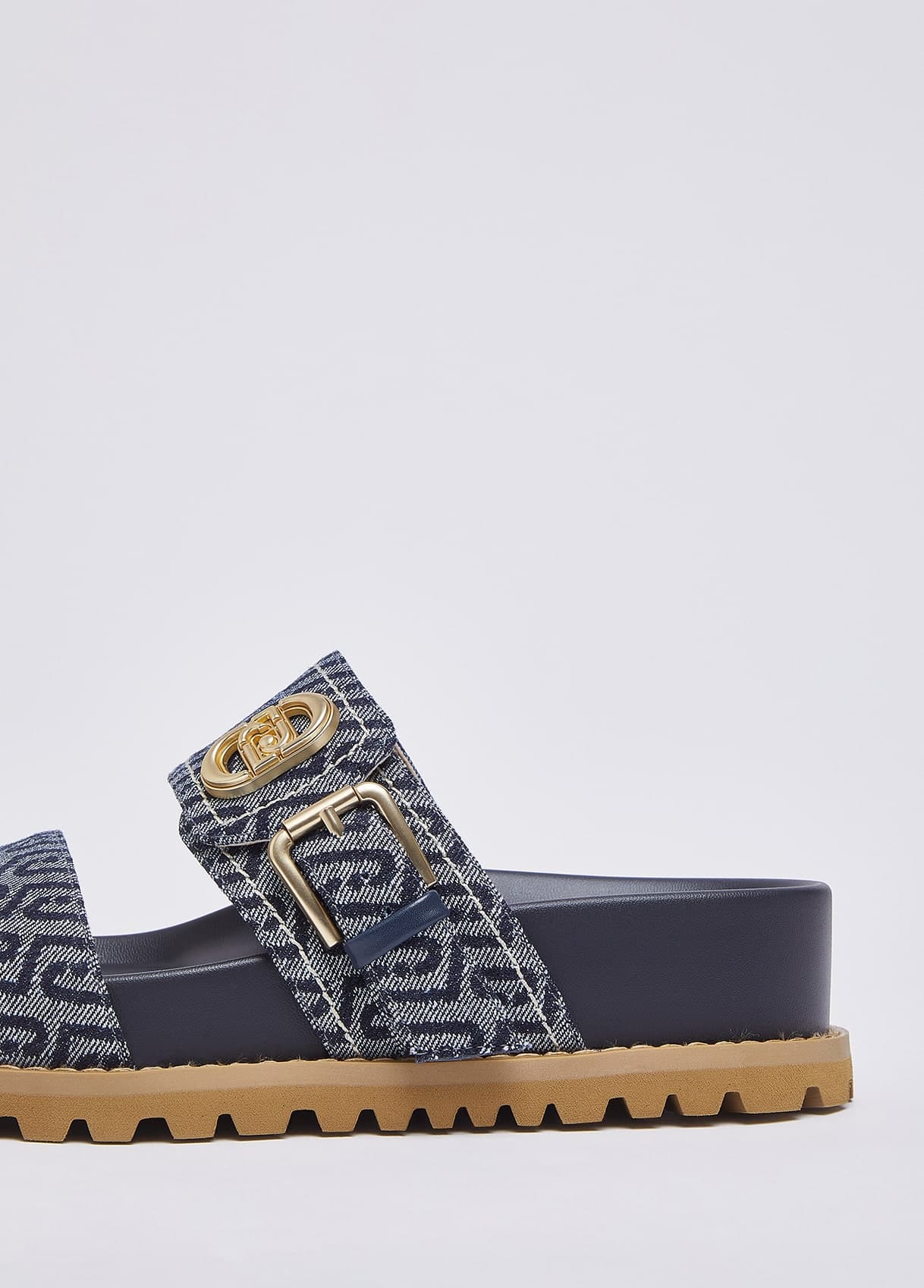 LIU-JO SANDALO ART.SA6109TX BLU MON0GRAM - 6