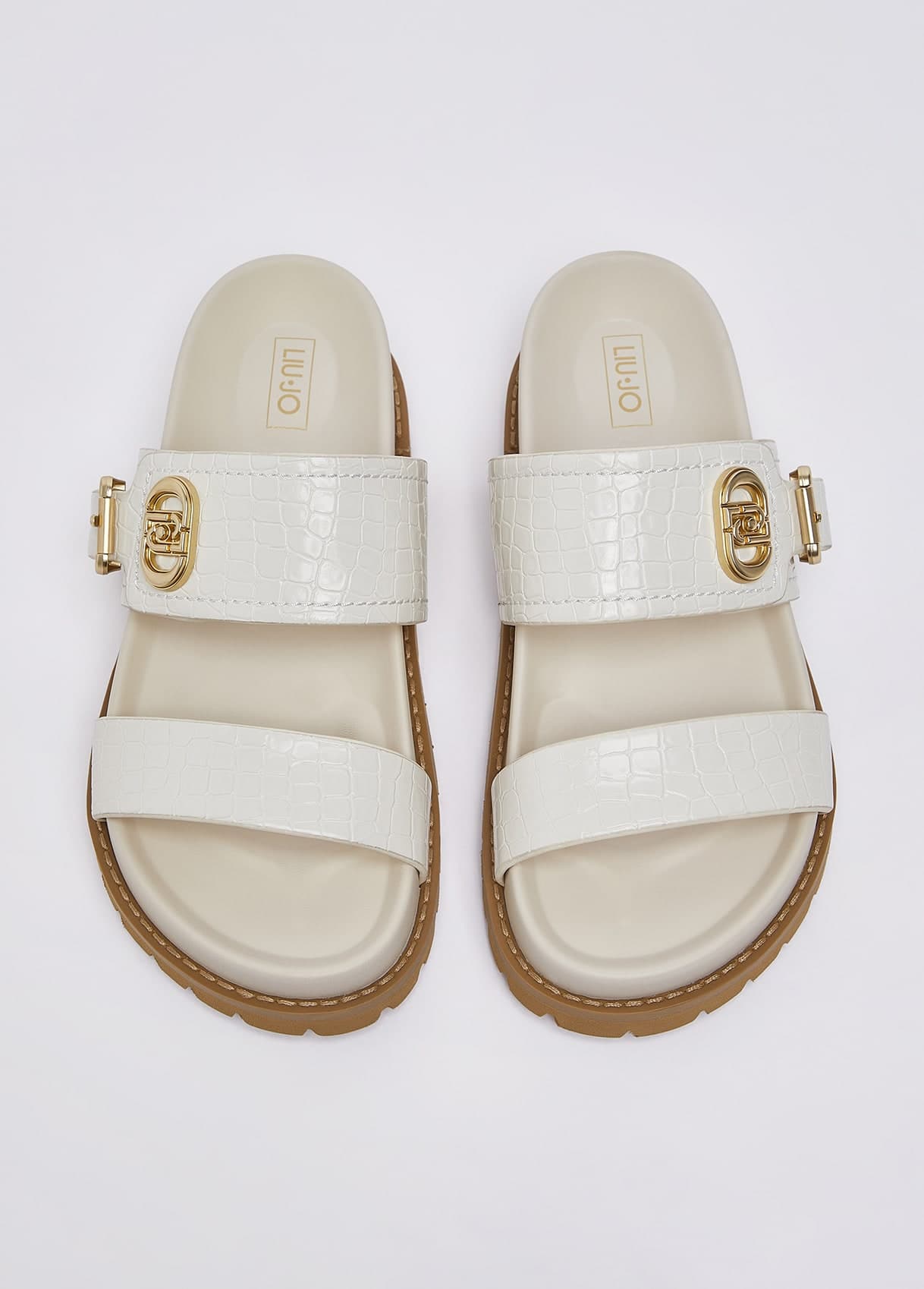 LIU-JO SANDALO ART.SA6109TX BEIGE COCCO - 4