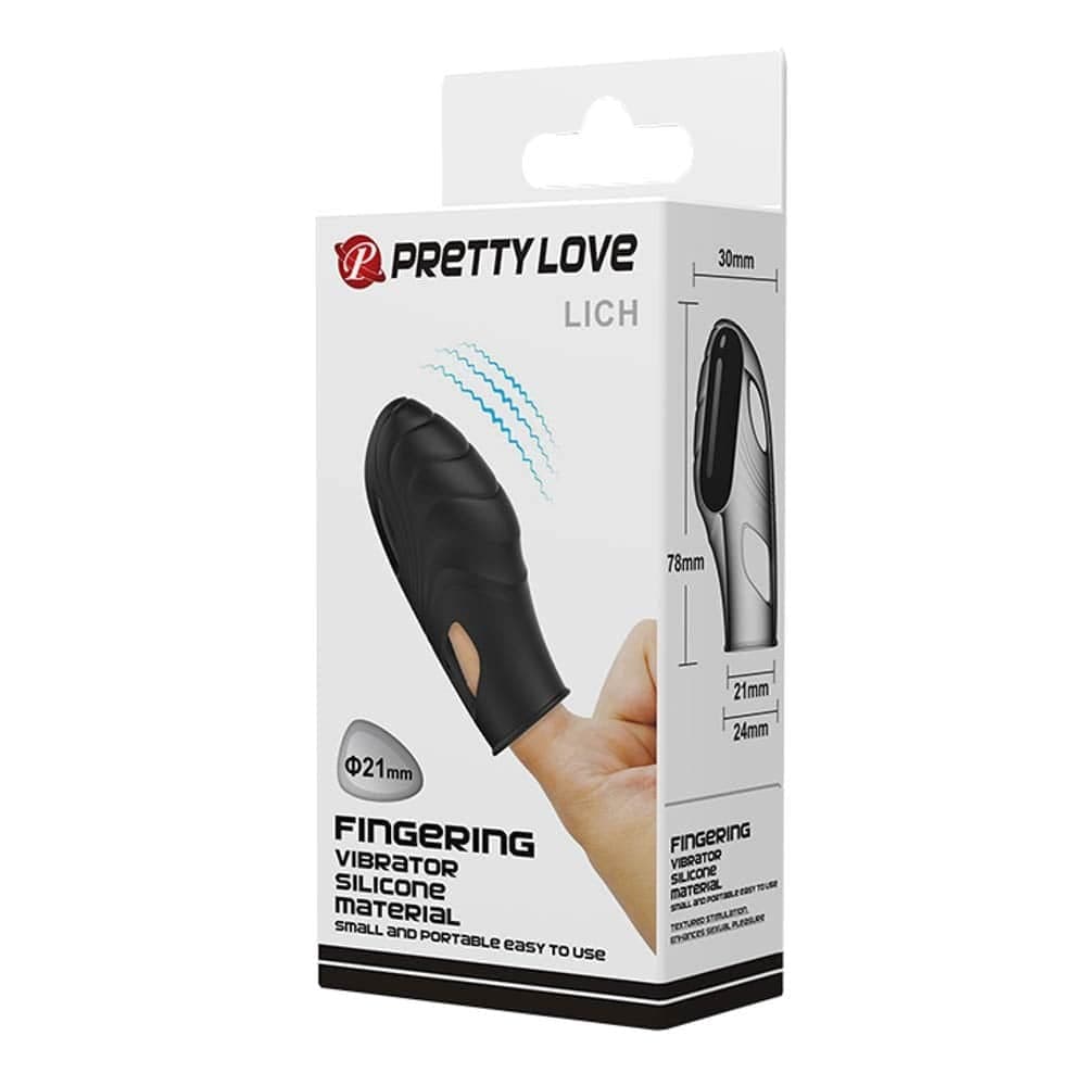 PRETTY LOVE LICH VIBRATORE ANALE VAGINALE DA DITO FINGERING VIBRATOR - 2