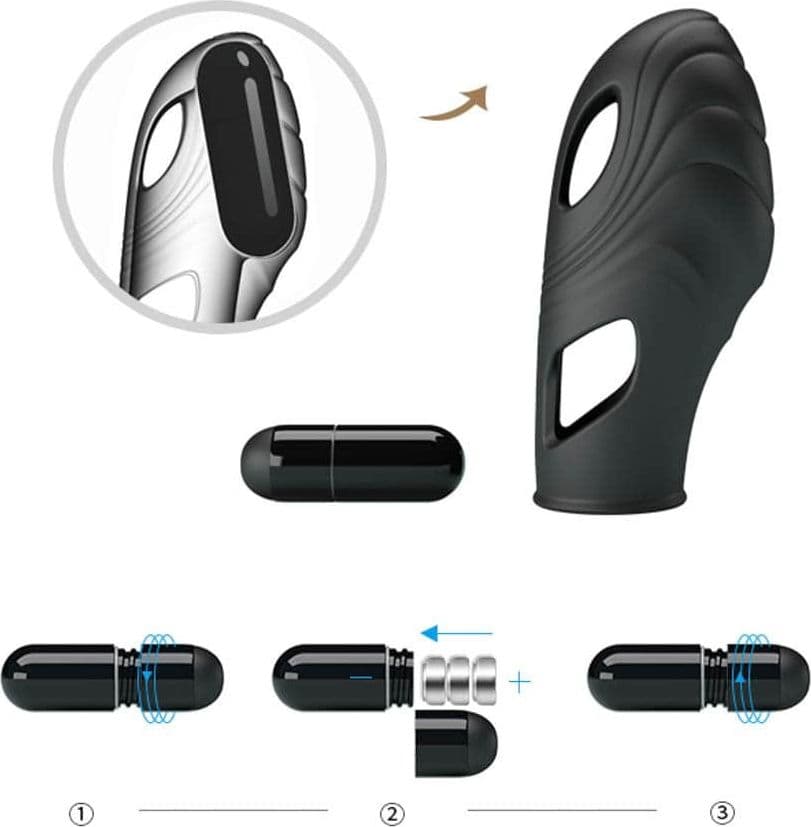 PRETTY LOVE LICH VIBRATORE ANALE VAGINALE DA DITO FINGERING VIBRATOR - 10