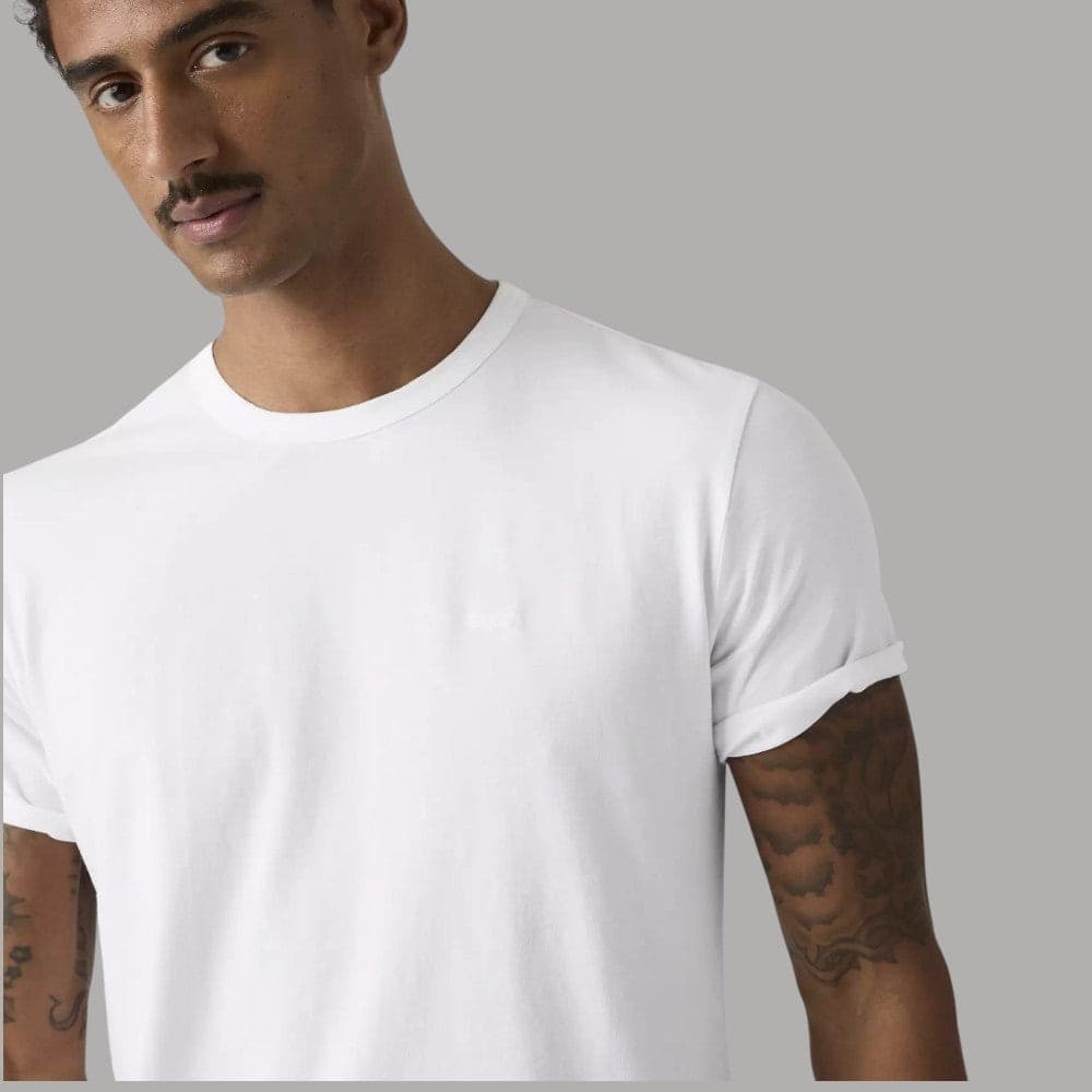 T-shirt Levi's Original in Cotone con Logo in Tinta - 3